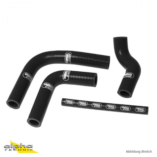 SAMCO Siliconschlauch Kit schwarz Yamaha TZ250/350, 1979-80 für TZ350 ohne