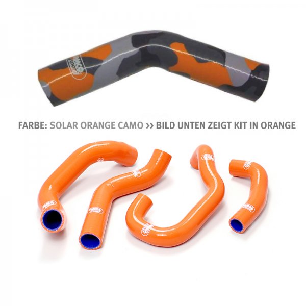 SAMCO Siliconschlauch Kit solar orange camo KTM 1050/1090/1190/1290 für 1290 Super Adventure S KTM