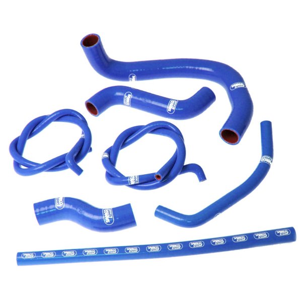 SAMCO Siliconschlauch Kit blau Kawasaki ZXR750, 1988-89 für ZXR750 Stinger ZX750H