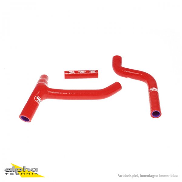 SAMCO Siliconschlauch Kit rot f Yamaha YZF250F, 2010-13 für YZ250F CG