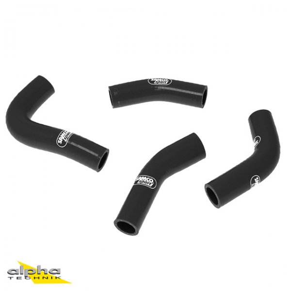 SAMCO Siliconschlauch Kit schwarz Yamaha RD350LC,1983-95 für RD350LC 1WW