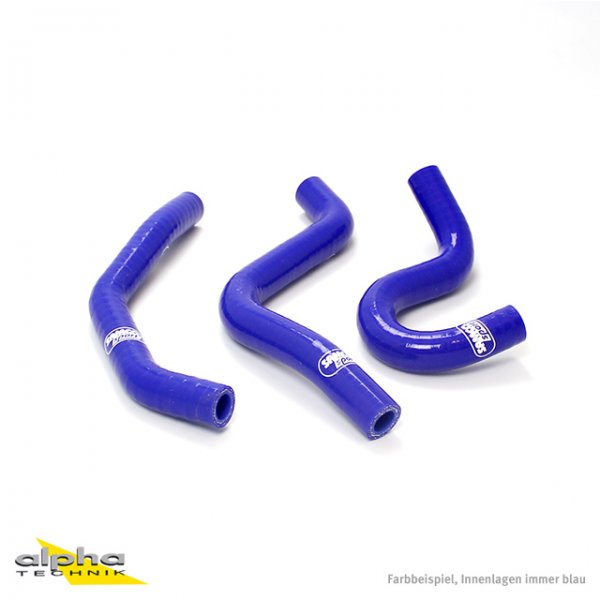 SAMCO Siliconschlauch Kit blau für Honda CR80R, 1998-12 für CR80R HE04