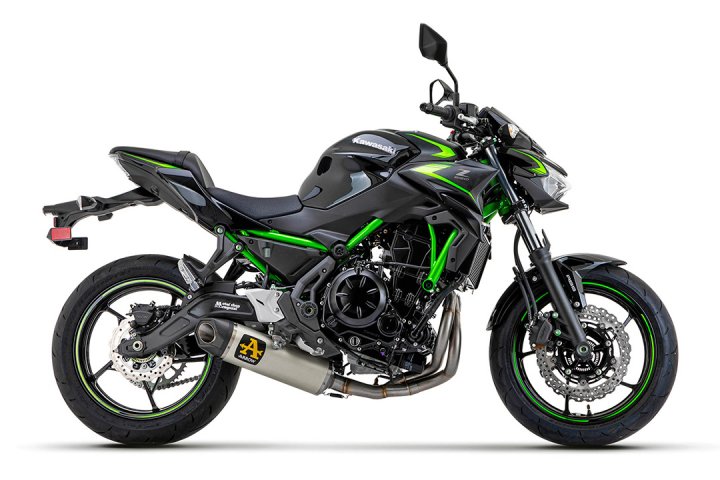 ARROW Auspuffanlage INDY RACE Aluminium für Kawasaki Z650 und Ninja 650 Modelljahr 2021-