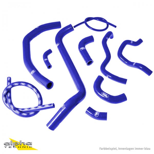 SAMCO Siliconschlauch Kit blau für Honda CBR600RR, 03-04 für CBR600RR PC37