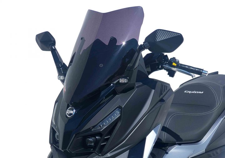 ERMAX Scooterscheibe Sport für Cruisym 125 LV A1 für Cruisym 125 LV A1