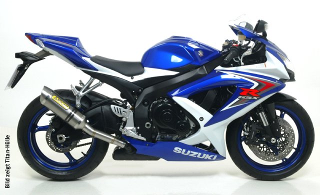 ARROW Thunder GSXR600/GSXR750 08- Alu für GSX-R600 WVCV