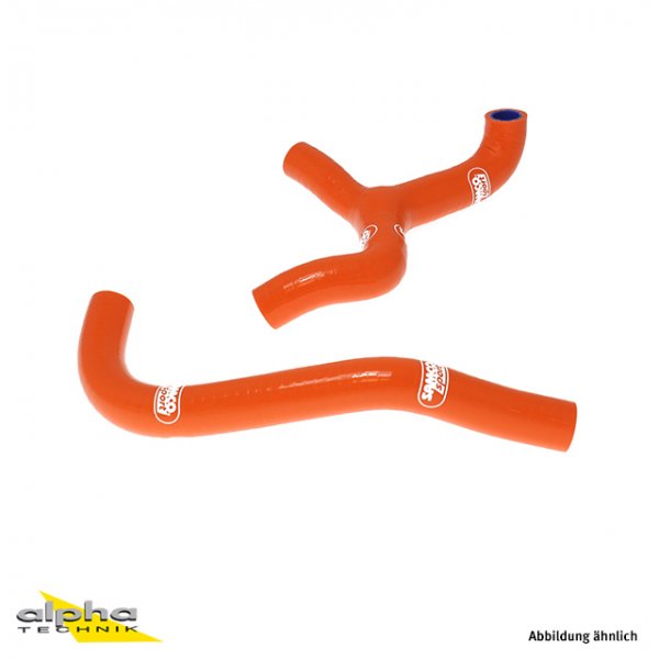 SAMCO Siliconschlauch Kit rot KTM 65 SX, 09-15 für 65 SX