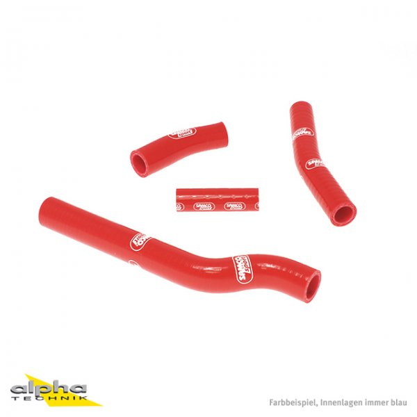 SAMCO Siliconschlauch Kit rot Yamaha YZ450F und WR450F für WR450F CJ