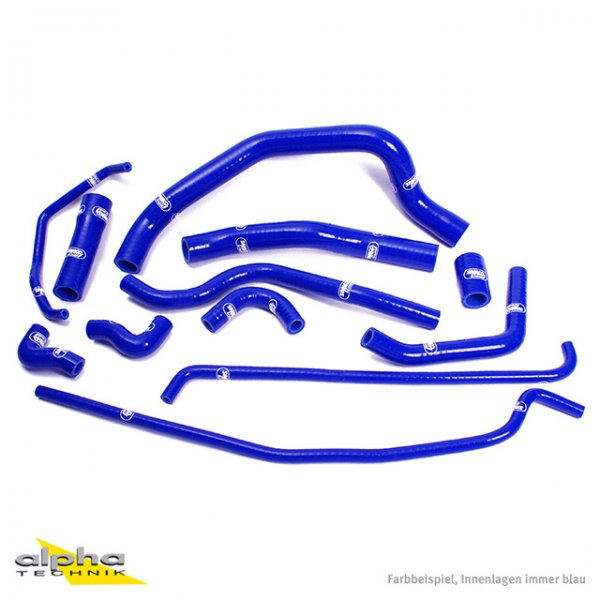 SAMCO Siliconschlauch Kit blau f. Yamaha YZF1000R1, RN19 für YZF-R1 RN19