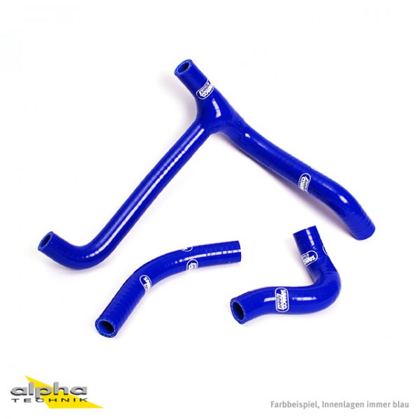 SAMCO Siliconschlauch Kit blau f. Suzuki RMZ450, 2006-07 für RM-Z450