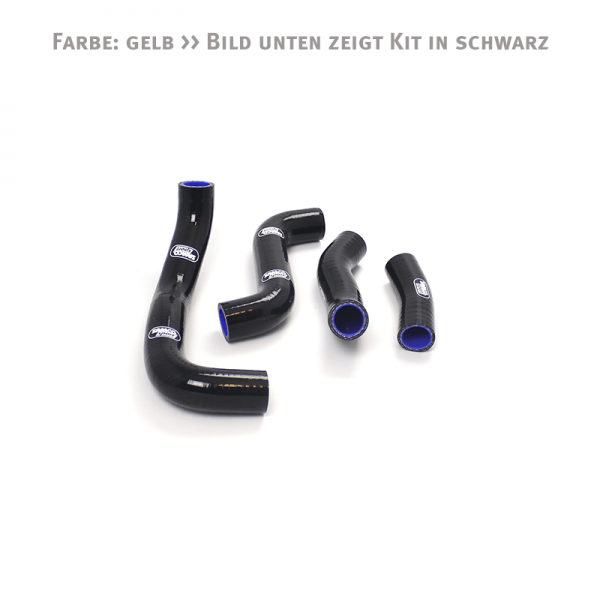 SAMCO Siliconschlauch Kit gelb für Kawasaki ZRX1100/1200 für ZRX1100 ZRT10C