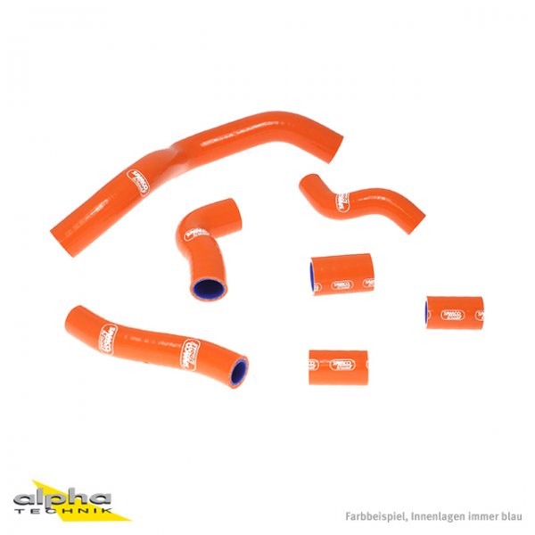 SAMCO Siliconschlauch Kit orange für KTM für 990 Super Duke KTM LC8