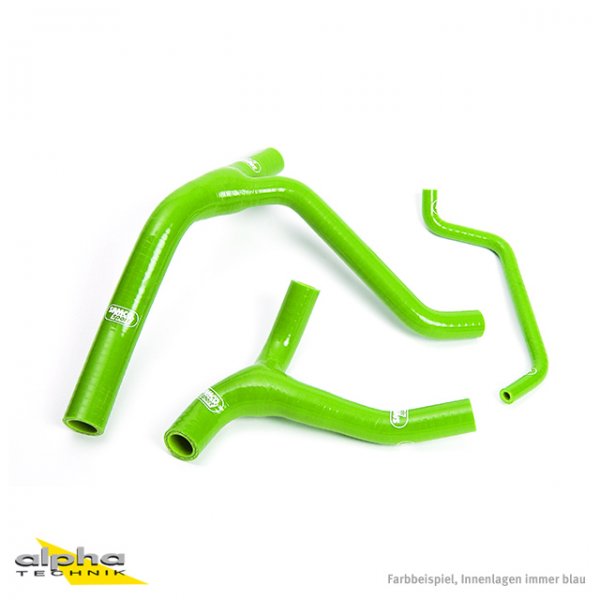 SAMCO Siliconschlauch Kit grün Kawasaki KX450F, KLX450R für KX450F KX450