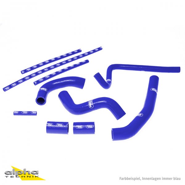 SAMCO Siliconschlauch Kit blau f. Yamaha YZF1000R1, RN22 für YZF-R1 RN22