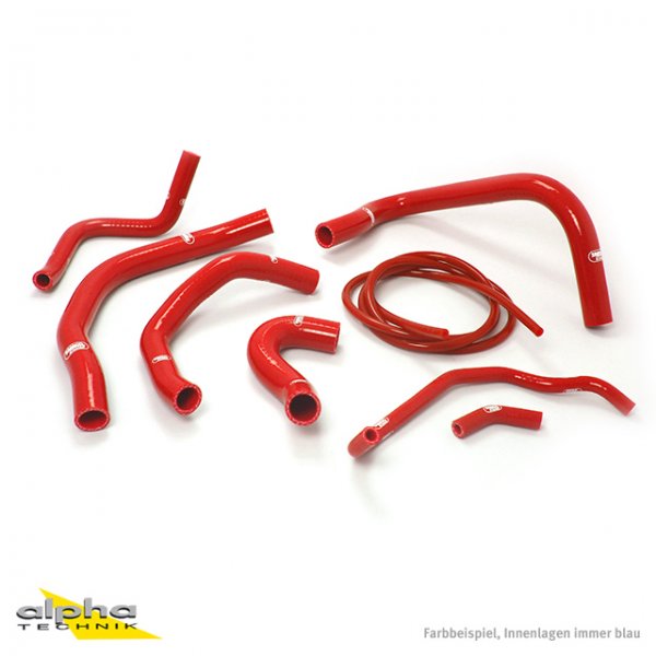 SAMCO Siliconschlauch Kit rot für Honda CBR900RR, SC33 für CBR900RR Fireblade SC33