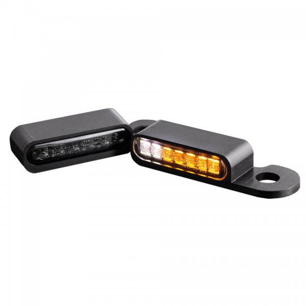 HeinzBikes LED Armaturen Blinker-Positionslicht-Kombination CVO Modelle 02-, schwarz für 1803 Road