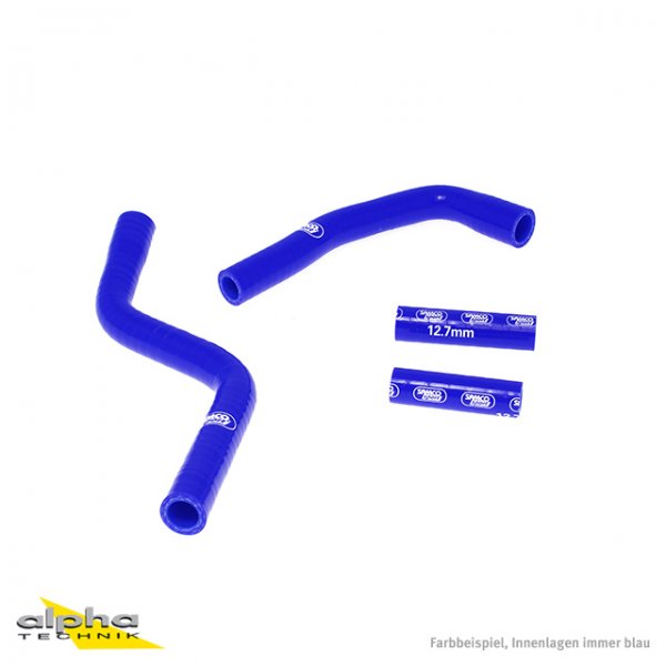 SAMCO Siliconschlauch Kit blau Yamaha YZ125, 2002-23 für YZ125