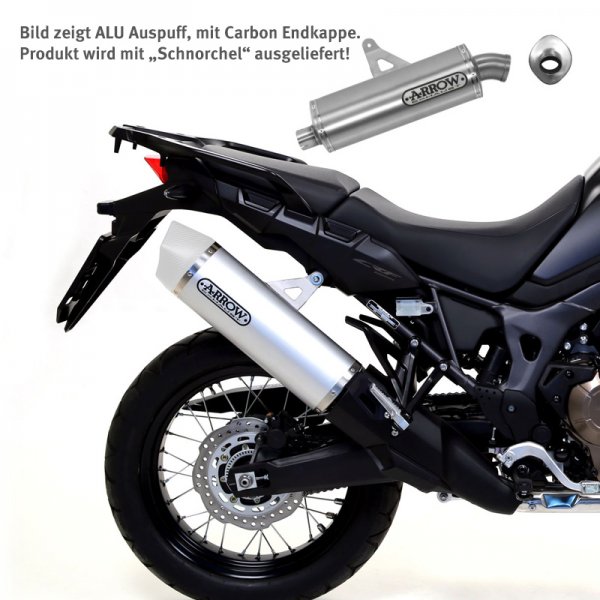 ARROW RACE-TECH Honda CRF1000L Africa Twin 16- Alu für CRF1000L Africa Twin SD06 EURO4