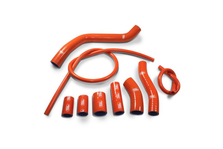 SAMCO Siliconschlauch Kit orange KTM 990 Supermoto, 08-13 für 990 SMR KTM LC8