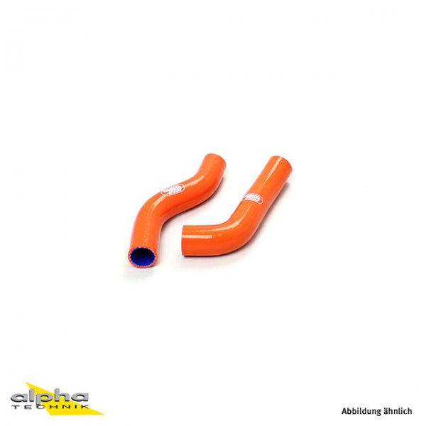 SAMCO Siliconschlauch Kit orange KTM 690 SM/R, 690 Duke/R für 690 SM KTM 690 LC4