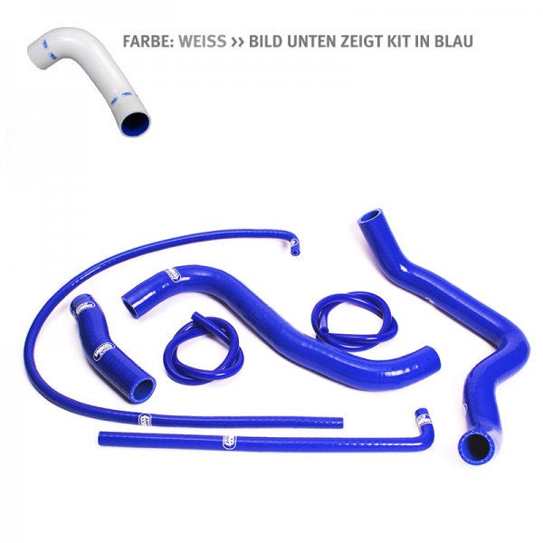 SAMCO Siliconschlauch Kit weiss f. Suzuki GSXR1000, WVCL für GSX-R1000 WVCL