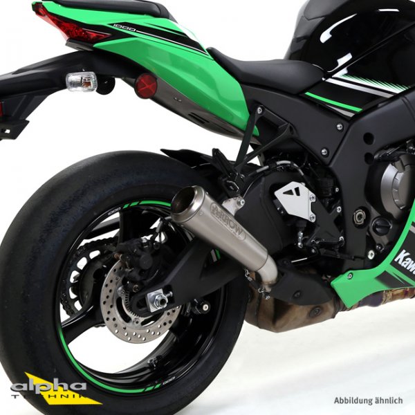 ARROW PRO-RACE Kawasaki ZX10R ZRT00S 16- Titan für ZX10R Ninja ZXT00S EURO4