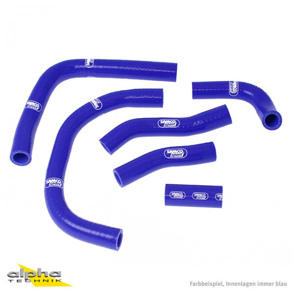 SAMCO Siliconschlauch Kit blau für Honda NSR400R, NC19 für NSR400R NC19