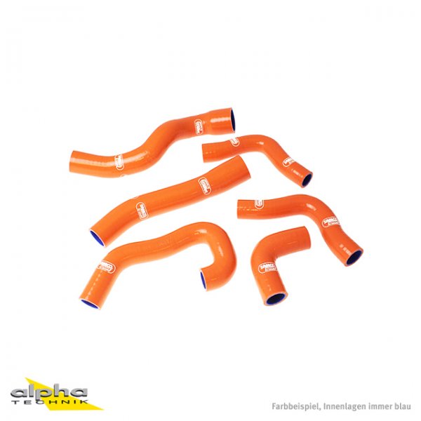 SAMCO Siliconschlauch Kit orange KTM 1190 RC8 R (Track) für 1190 RC8 R Track KTMRC8