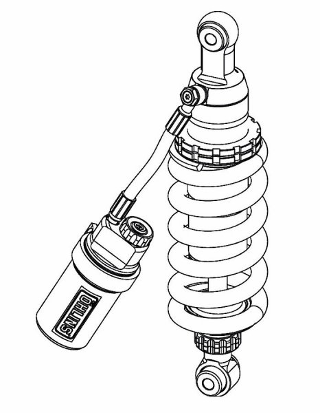 Öhlins Stoßdämpfer Road &amp; Track HO 913 CBR650R RH01