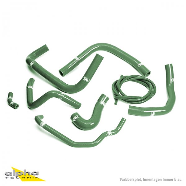 SAMCO Siliconschlauch Kit british racing green für Honda CBR900RR, SC33 für CBR900RR Fireblade SC33