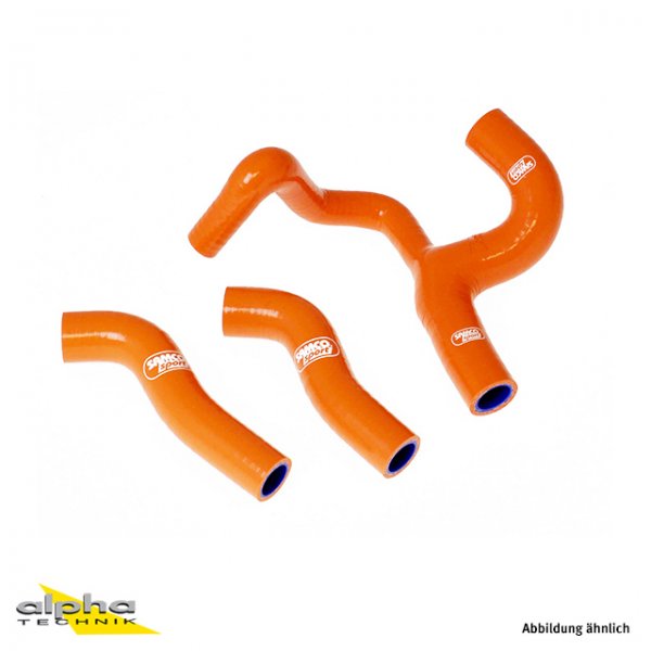 SAMCO Siliconschlauch Kit orange KTM EXCF250/XCFW250 für 250 XCF-W