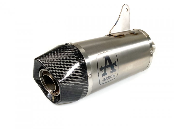 ARROW Auspuff INDY RACE Titanium für Moto Guzzi V100 Mandello Modelljahr 2023-