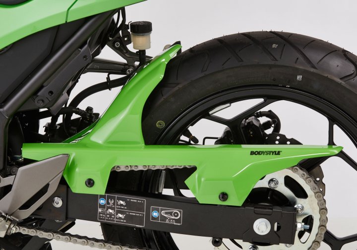 BODYSTYLE Hinterradabdeckung für Ninja 300 EX300A für Ninja 300 EX300A