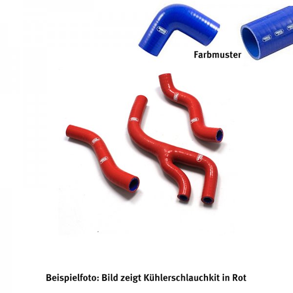 SAMCO Siliconschlauch Kit blau Honda CR125R, 1998-99 für CR125R JE01