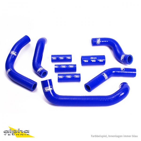 SAMCO Siliconschlauch Kit blau Suzuki GXR750W, GSXR1100W für GSX-R1100W GU75C