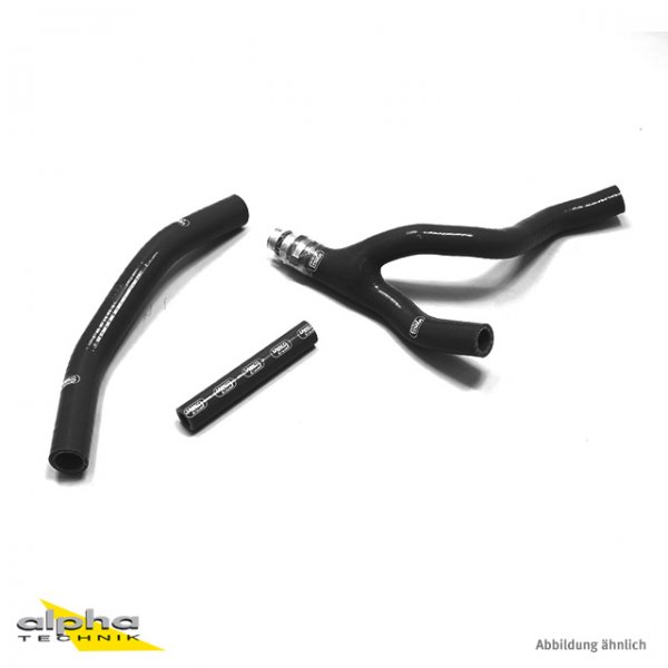 SAMCO Siliconschlauch Kit schwarz Yamaha YZ/WR250F,15-19 für WR250F ohne