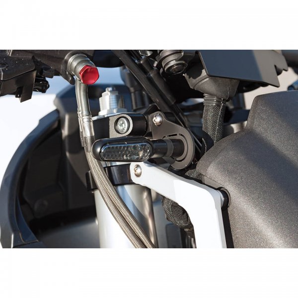 LSL Blinkerhalter YAMAHA, zur Montage von YAMAHA-Blinkern, schwarz für