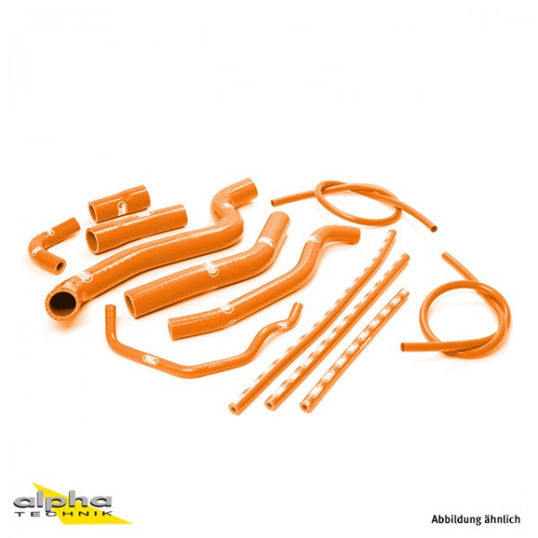 SAMCO Siliconschlauch Kit orange Yamaha FZ1 (Fazer), RN16 für FZ1 Fazer RN16