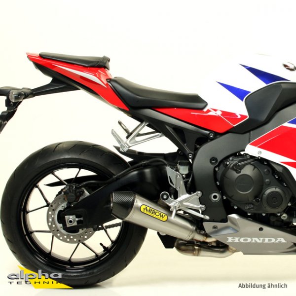 ARROW X-KONE Auspuff Honda CBR1000RR 14- NiChrome für CBR1000RR Fireblade SC59