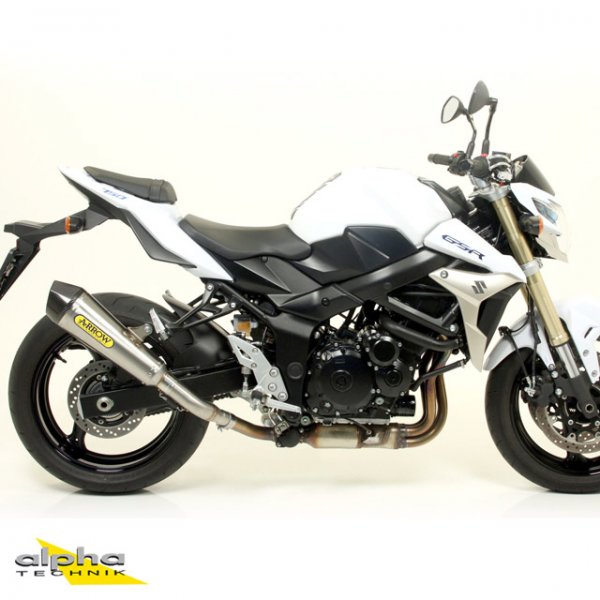 ARROW X-KONE Auspuff Suzuki GSR750 C5 11- NiChrome für GSR750 C5