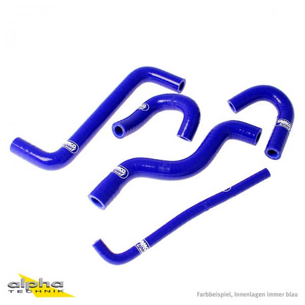 SAMCO Siliconschlauch Kit blau Honda CBR125R, 2004-19 für CBR125R JC34