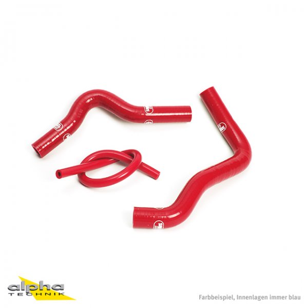 SAMCO Siliconschlauch Kit rot für Suzuki RM85, 2002-22 für RM85 RD