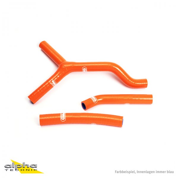 SAMCO Siliconschlauch Kit orange KTM SX / EXC / XC-W für 250 EXC