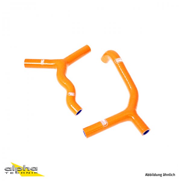 SAMCO Siliconschlauch Kit orange KTM SX85 / SX105 für 105 SX