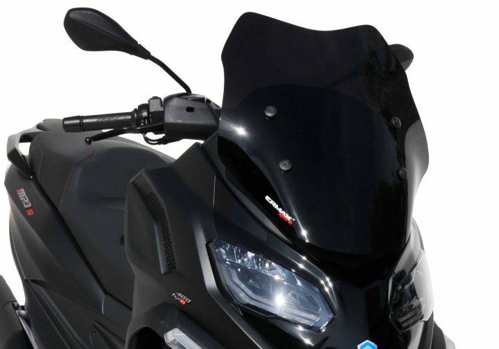 ERMAX Scooterscheibe Sport für MP3 400 Exclusive TD1 für MP3 400 Exclusive TD1