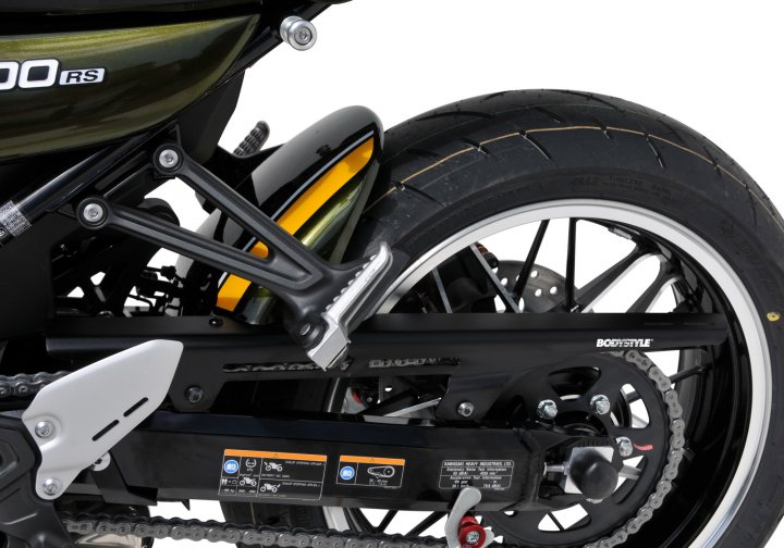 BODYSTYLE Hinterradabdeckung mit Alu-Kettenschutz für Z900 RS ZR900K für Z900 RS ZR900K