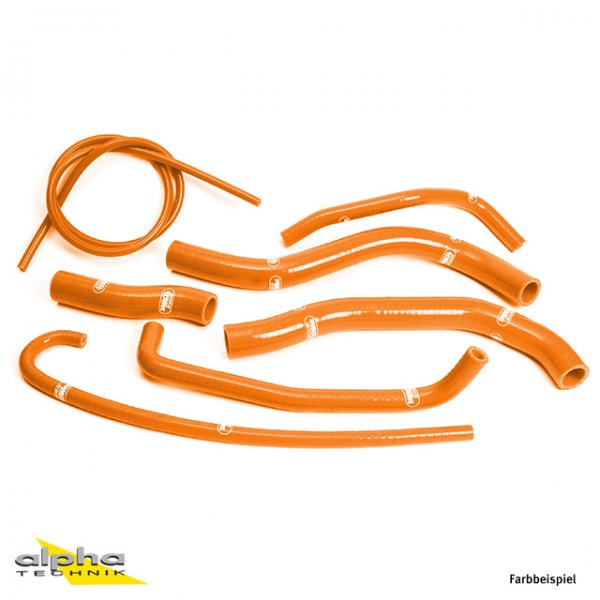 SAMCO Siliconschlauch Kit orange f Suzuki GSXR600, GSXR750 für GSX-R750 GR7DB