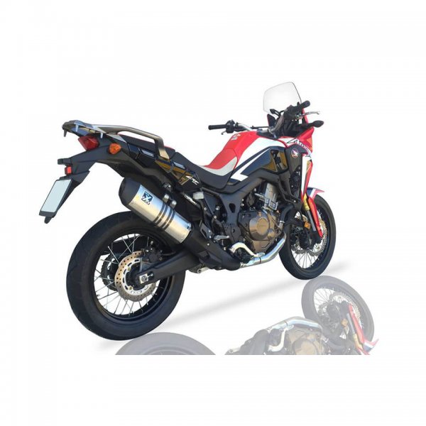 IXIL HEXOVAL XTREM Evolution Endschalldämpfer HONDA CRF 1000 L Africa Twin, 16- (Euro4) für CRF 10