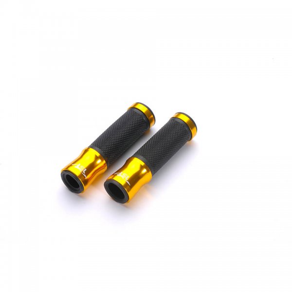 LSL Lenkergriffgummi, 7/8 Zoll (22,2 mm), 125 mm, gold für Scrambler Icon - 54 KW Thruxton 1200 RS