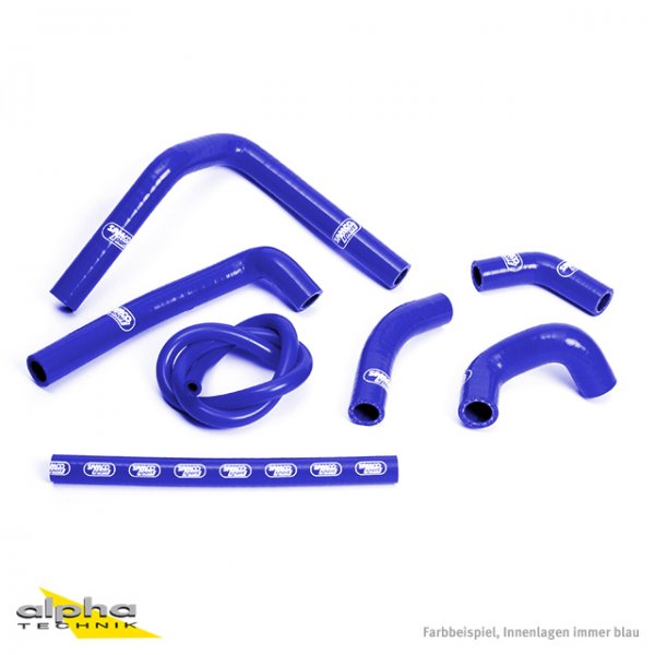 SAMCO Siliconschlauch Kit blau f. Honda CR250R, 2002-´12 für CR250R ME03